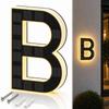 6.7 Inch Size Solar House Numbers IP44 Waterproof Solar Address Signs  Home Exterior