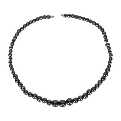 Ожерелье из бисера Terahertz для мужчин и женщин, модное, очищающее, снимающее усталость, энергетическое ожерелье из камня для