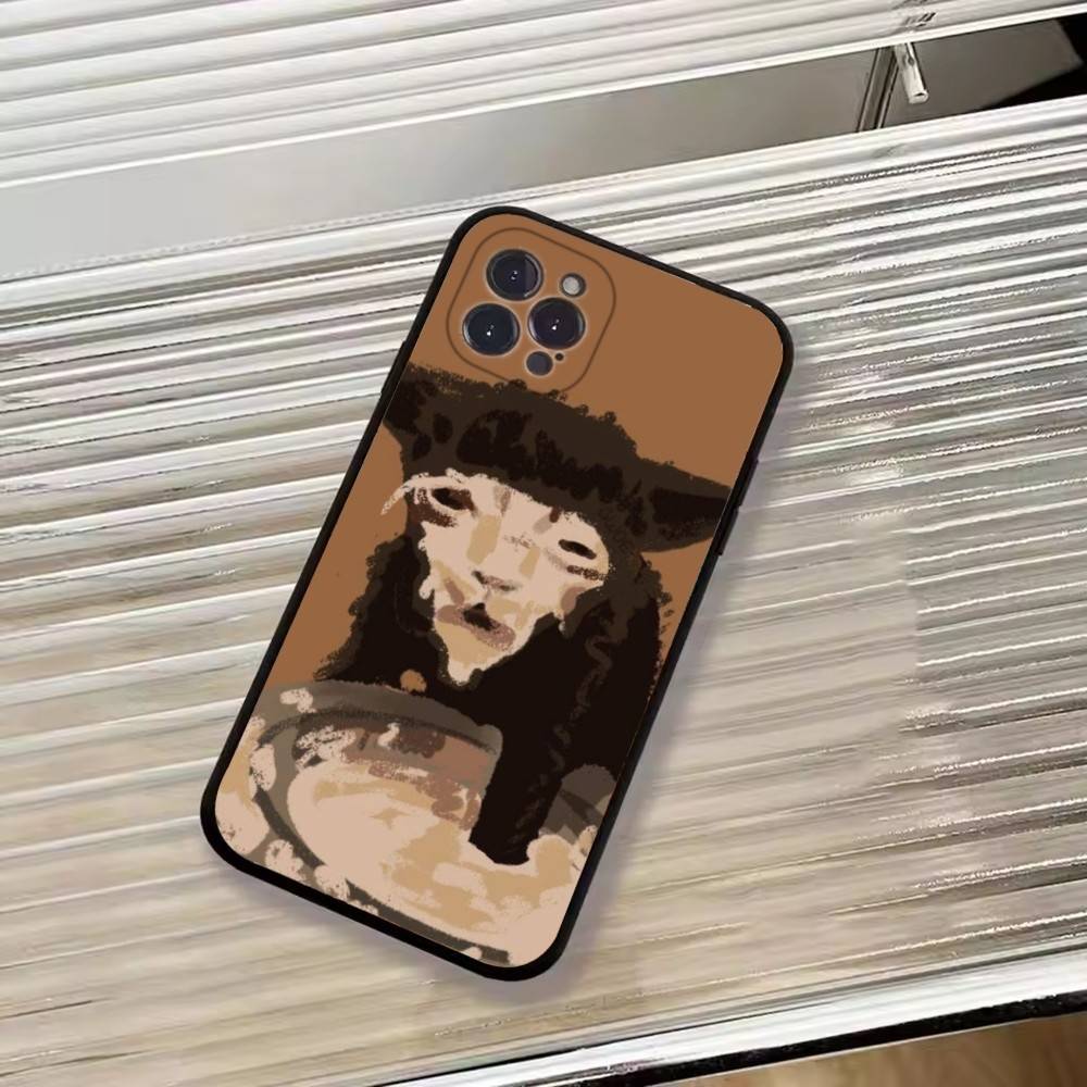 Кошачьи мемы F-Смешной милый чехол для телефона для iPhone 17, 16, 15, 14, 13, 12, 11 Plus, Pro Max, Другие Мягкий черный чехол