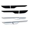 For Land Rover Range Rover Evoque 2012-2017 Fender Side Air Vent Outlet Cover Trim Decorative Sticker Glossy Black Car Accessory