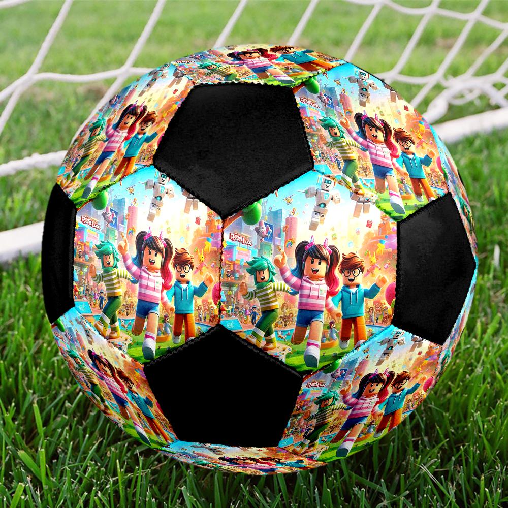 Roblox Theme Size 5 Soccer Ball, Suitable for Both Indoor and Outdoor Matches, a Gift Suitable for Everyone.