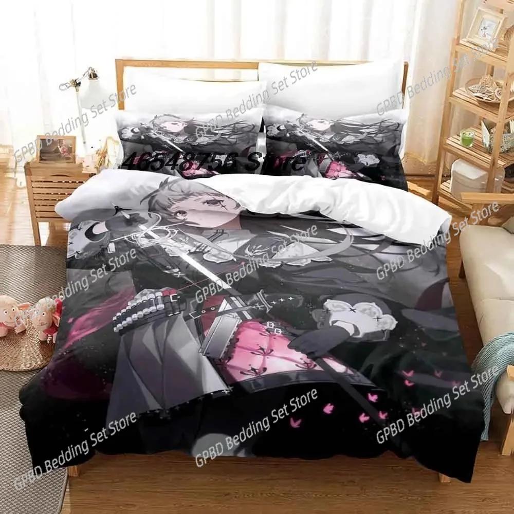 Comforter 3D Printing Game Arknights Bedding Set Bedroom Soft Modern S Comefortable Kids And