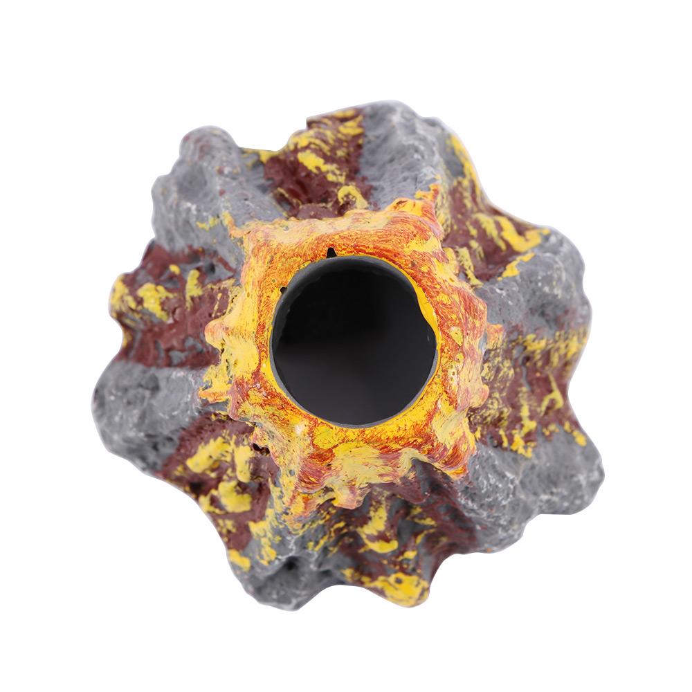 Volcano Pet Supplies Aquarium Fish Tank Decor Micro-landscape Aquatic Pet Supplies Air Stone