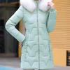 Winter new counter women's clothing fashion temperament simple commuting thickened warm cotton jacket