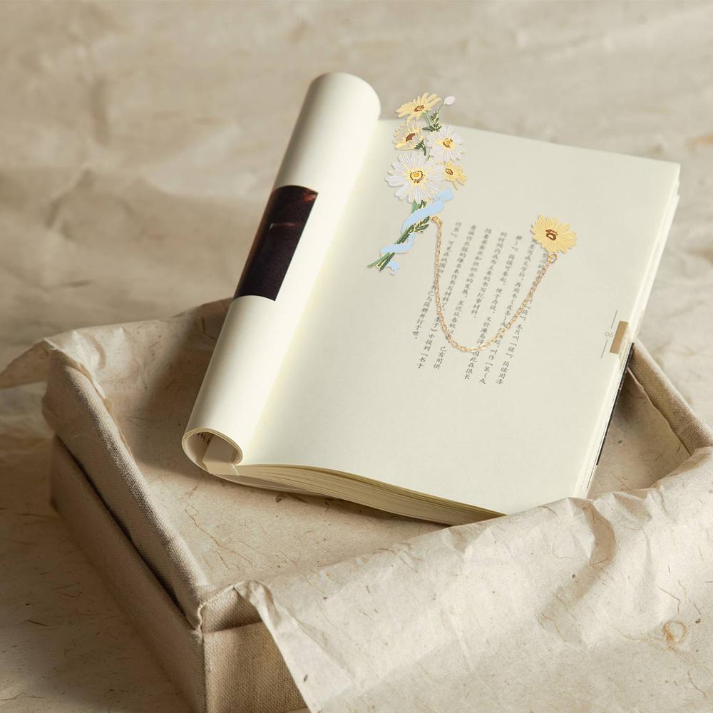 Подарок студенту Подвеска-кисточка в китайском стиле Знак пагинации Книжный зажим Металлическая закладка