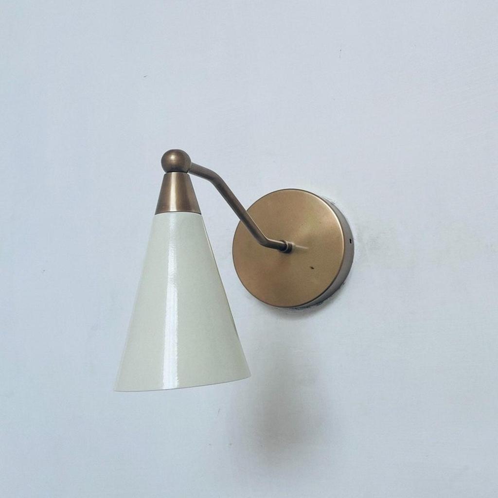 Настенный светильник бра для ванной комнаты настенный светильник Mid Century Shade Cone настенный светильник Lights