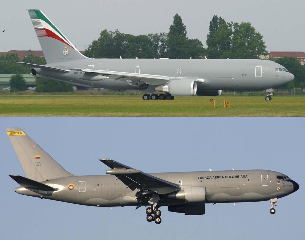 Hasegawa World Tanker Комбо 1/200 KC-767