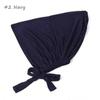 Muslim Scarves Women Muslim Clothing Solid Modal Caps Islamic Underscarf Bonnet Turban