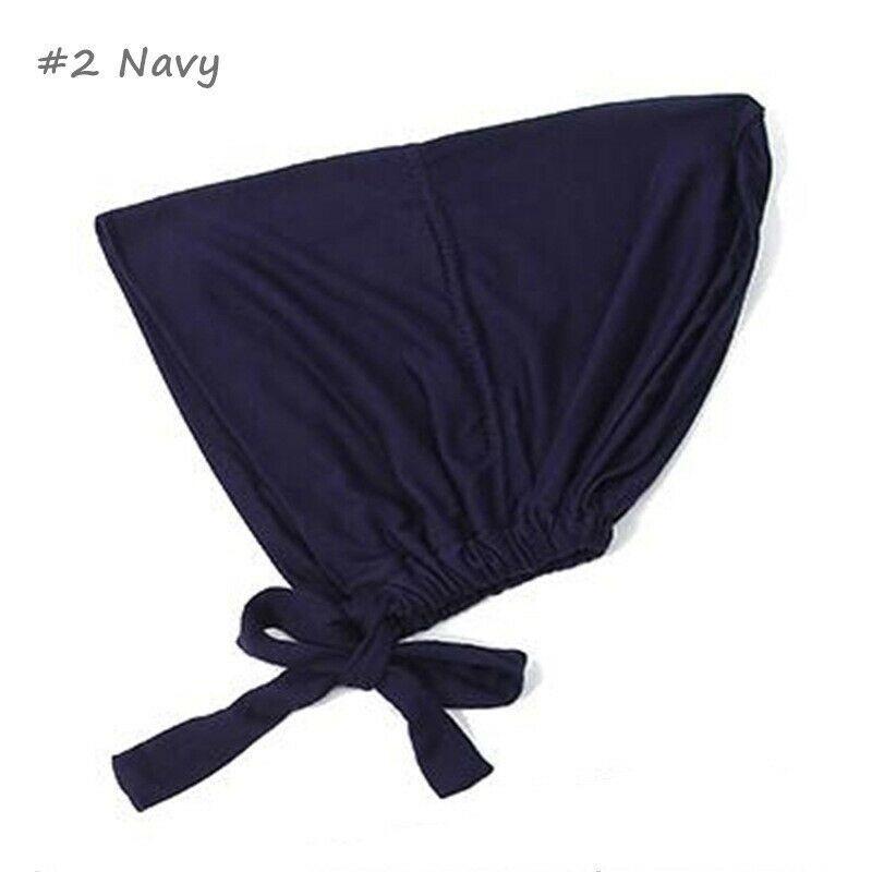 Muslim Scarves Women Muslim Clothing Solid Modal Caps Islamic Underscarf Bonnet Turban