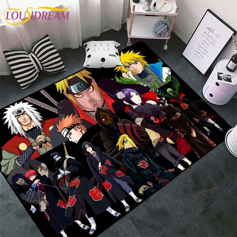 Аниме Наруто узор ковры гостиная противоскользящий коврик детские коврики для спальни коврик для йоги большой ковер декор