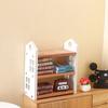 1:12 миниатюрная книжная полка для кукольного домика, трехуровневая стойка для хранения, подставка для мебели, модель декора, игрушки, аксессуары для кукольного дома