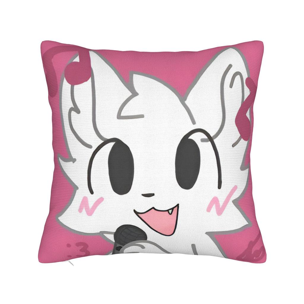 Квадратная наволочка Boykisser Чехол для подушки-кошки Наволочка с молнией на заказ Декоративная наволочка для автомобиля 18"