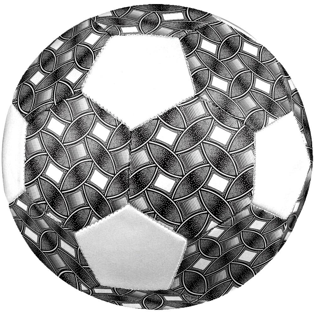 1pc Abstract Geometric Durable Soccer Ball/Football, Size 5, Perfect for Training, Entertainment And Competition,Gift yy26060631