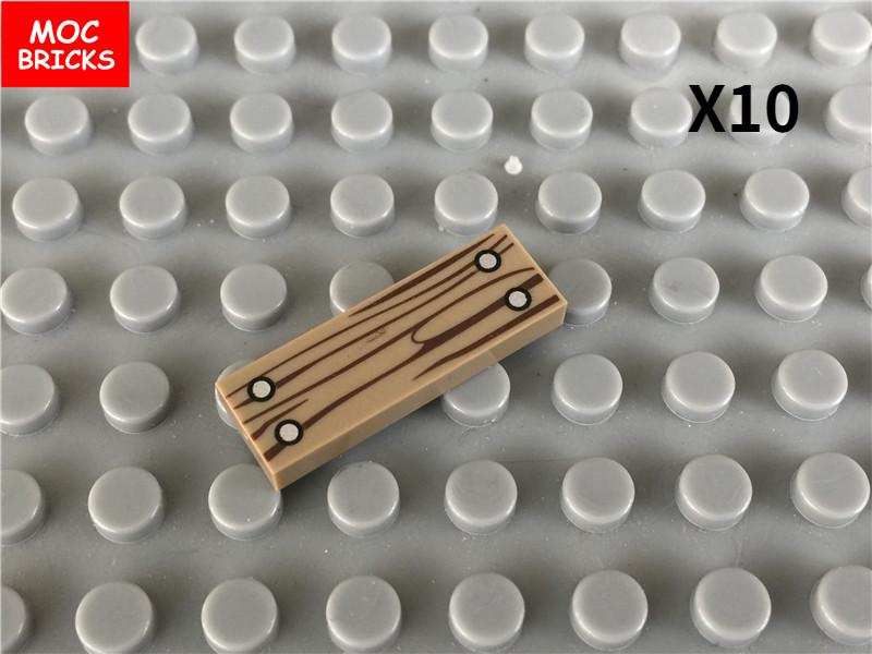 MOC Bricks DIY Printed Tile 1x1 1x2 2x2 2x3 1x4 Solar Panel Gauge Map Compass Assembled Building Block Accessories Kids Toy Gift