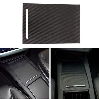 Накладка-стикер на подлокотник центральной консоли для Model S X 28,5 см x 17,5 см
