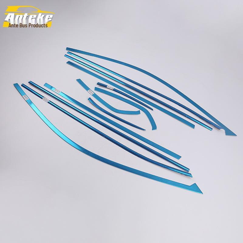 Fits 18 Wolando Car Models: Window Bright Strips & Anti-Scratch Decorative Accessories