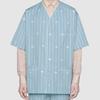GUCCI Shirts Men's Blue V Neck Moderate Other 618919-ZAEQH-4234