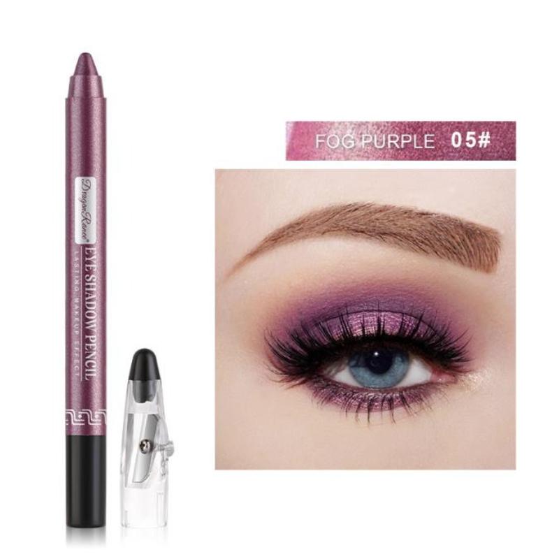 12 цветов карандаш для глаз Beauty Pro хайлайтер тени для век карандаш косметический блеск ярче мерцающие тени для век подводка для глаз ручка