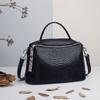Women's Bag New Cowhide Bag Single Shoulder Oblique Span Bag Women