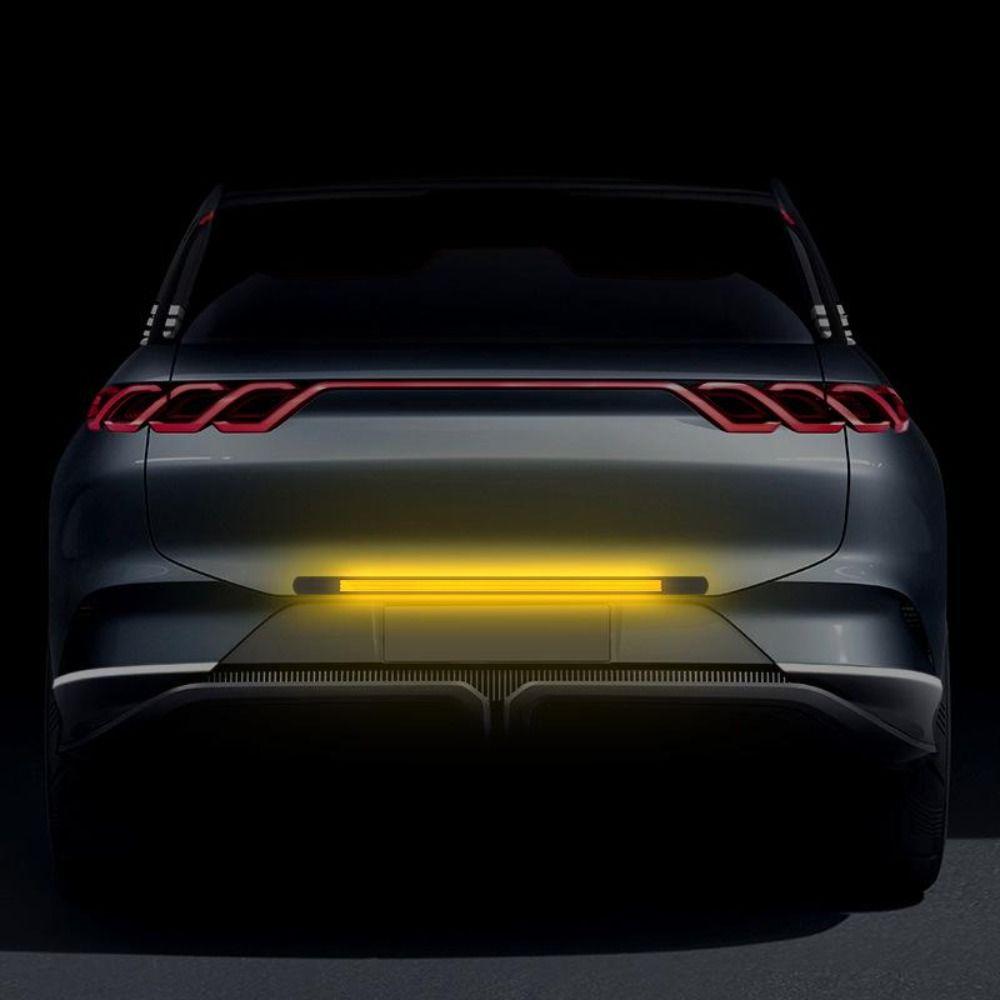 Anti-scratch Car Anti-rear-end Reflective Strip 80cm Car Rear Bumper Strip