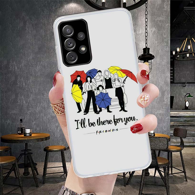Friends Tv Show Funny Family Soft Phone Case For Samsung Galaxy S22 S23 S24 S25 Edge S26 Ultra S20 FE S21 Plus + Fundas Coque Ga