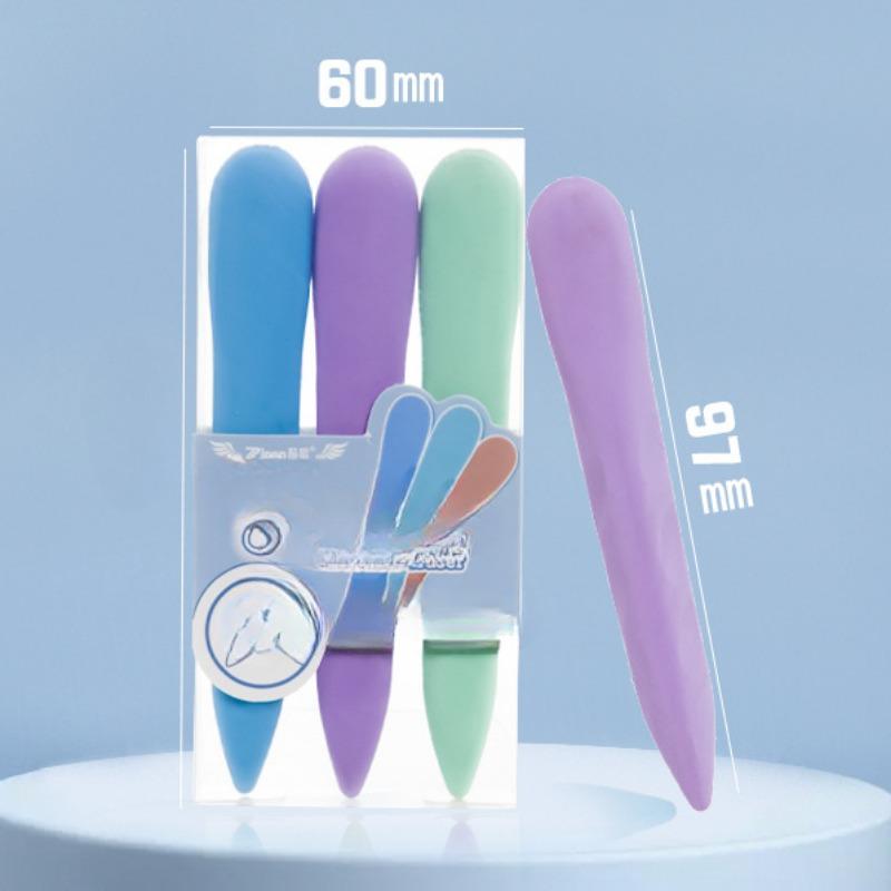 3 шт./кор. креативный мультфильм, мягкая двойная головка, супер большое отверстие, милый ластик, студенческий карандашный ластик, школьные канцелярские принадлежности Kawaii