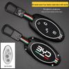 BYD Car Key Cover Buckle for Song MAX, Qin 80, S7 - Metal Protective Shell