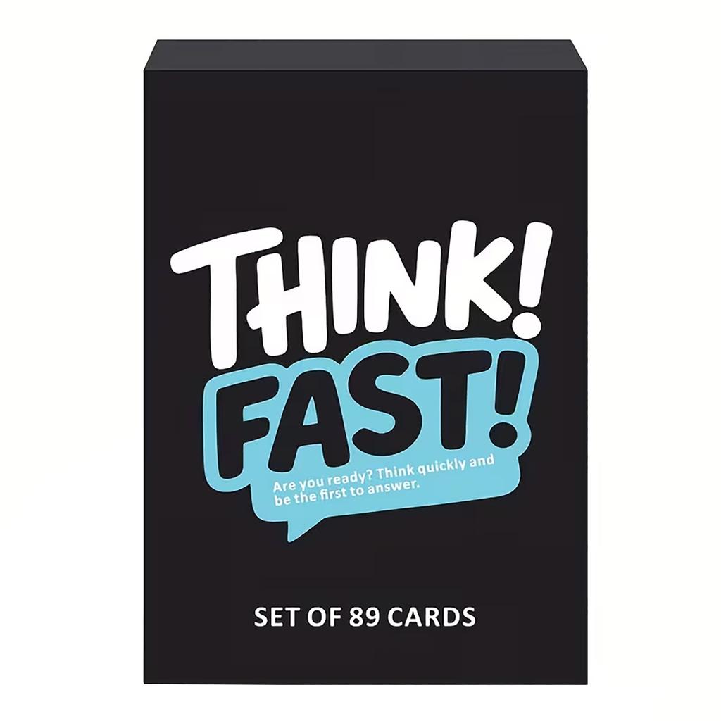 2025 New, A Fast-paced Quiz Card Game Set. This Is A Card Game Suitable For Birthday Parties