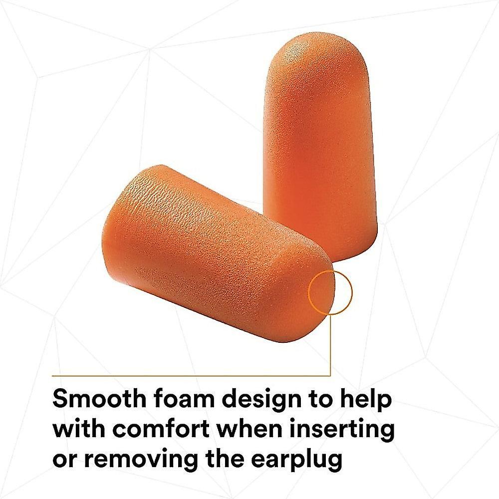 Randy & Travis Machinery Foam Disposable 200 Pairs Noise Cancelling Plane Sleep Snoring Ear Plugs