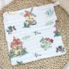 30x30cm Pure Cotton Bubble Cotton Gauze Square Towel Kindergarten Type A Baby Saliva Towel Infant Small Towel 6 Layers