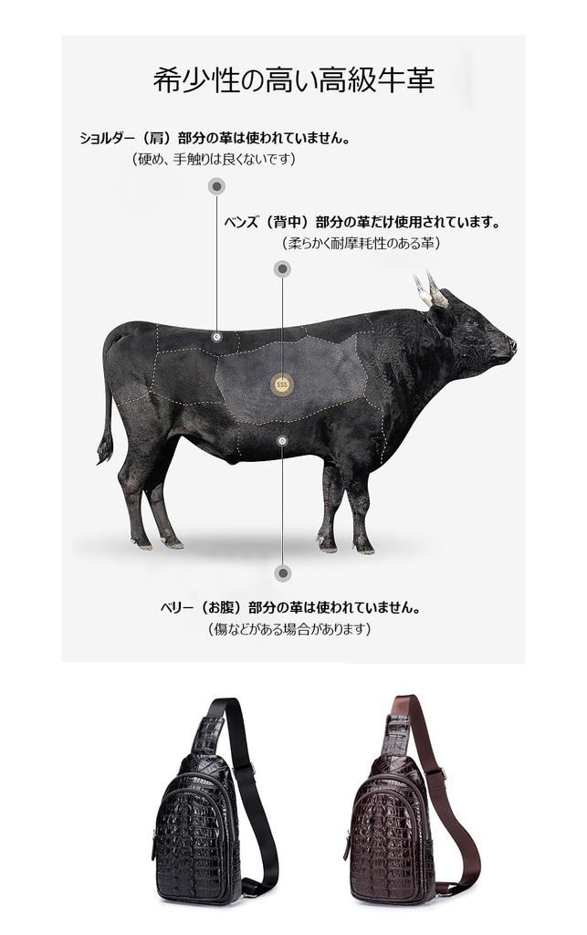 Сумка кроссбоди/одноплечевая сумка Whatna из натуральной коровьей кожи с тиснением под крокодила для мужчин, натуральная толстая кожа, черная или коричневая, ML-8879 (черный)