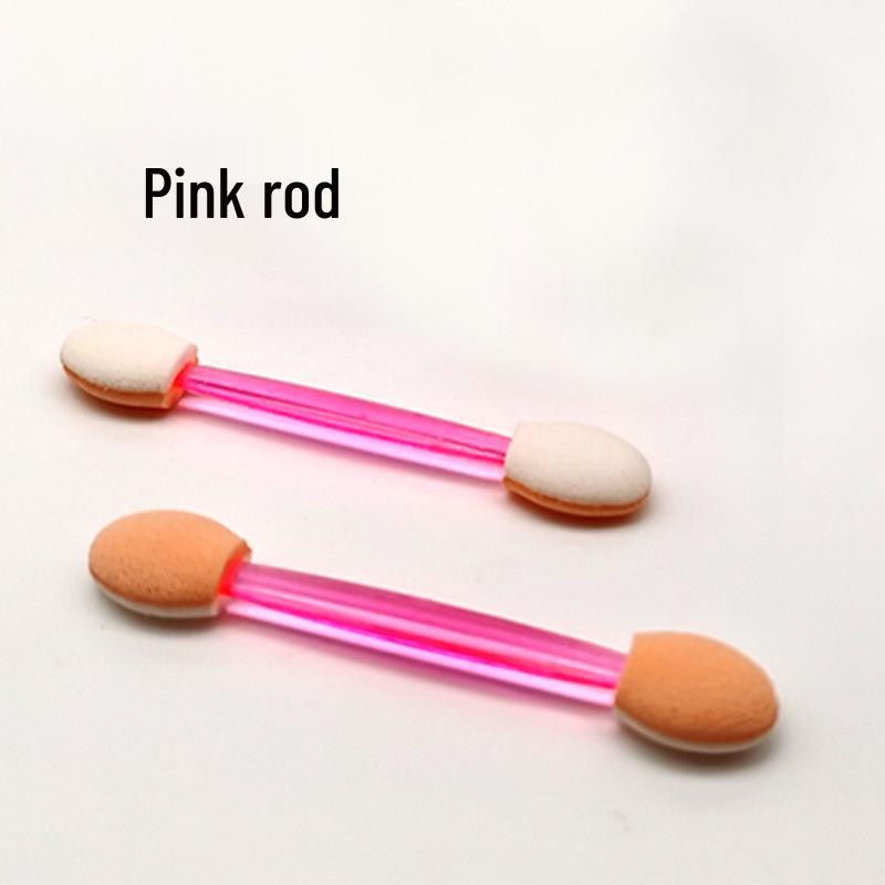 Single & Double Head Disposable Eyeshadow Stick with Latex Sponge for Blending and Nail Art