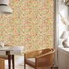 Wallpaper Small flowers cream, beige, lime and peach 50x1000