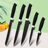 Black Wave Pattern Stainless Steel Kitchen Gift Knife Fruit Knife