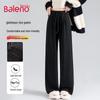 Baleno Women's High-Waist Flowy Wide-Leg Trousers