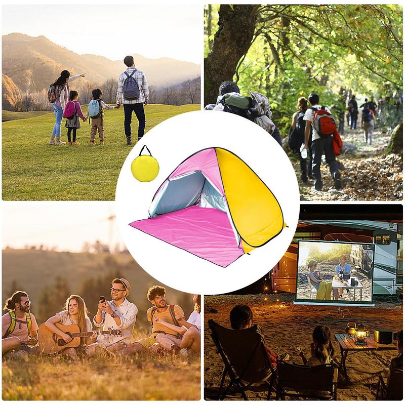 Быстрооткрывающаяся автоматическая пляжная палатка, защита от солнца, УФ-защитная палатка, тент, легкая Pop-Up пляжная палатка для кемпинга на открытом воздухе, рыбалки