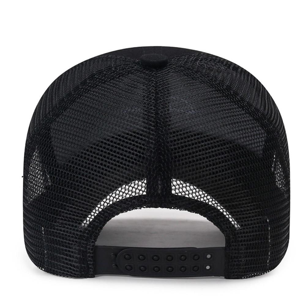 Anti-Sun Couple Baseball Hat Mesh Dad Hats Hot Sale Mesh Trucker Hat Outdoor Sports