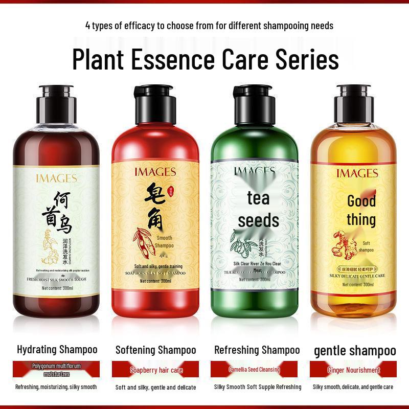 Шампунь с имбирем и горцем с кондиционером из мыльного дерева