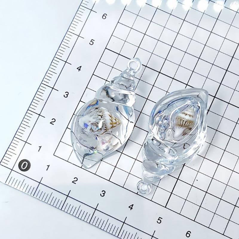 10 шт. подвески для поделок, аксессуары из серебристых раковин, ракушки в морском стиле, маленькие подвески в виде раковин, материалы, креативный цвет радуги