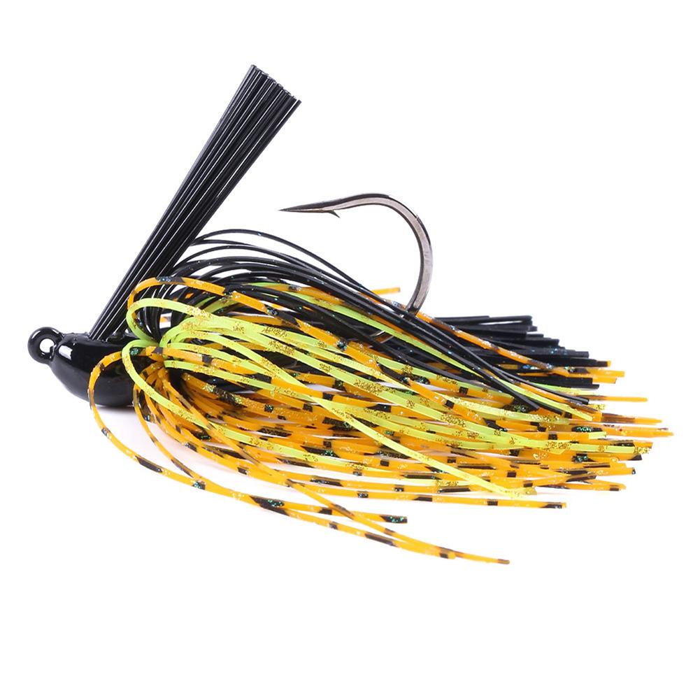 Metal 10g Chatter Anti-hanging Bottom Leaded-head Hook 1# 2# 3# 4# 6# Bearded Spinner Bait Lure Fishing Gear Accessories