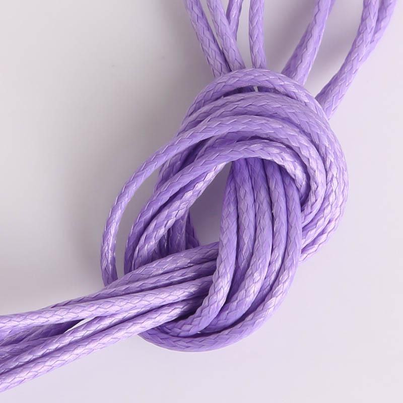 Разноцветный вощеный шнур для изготовления украшений и рукоделия