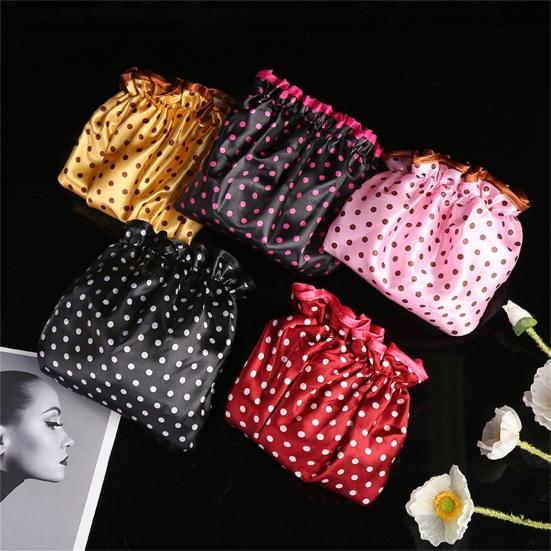 Shower Hat Elastic Multifunctional Thickened Reusable Comfortable Waterproof Double Layer Soft Large Brim Bath Cap Household Supplies