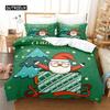 Christmas Snowman Bedding Set Duvet Cover Set 3d Bedding Digital Printing Bed Linen Queen Size Bedding Set Fashion Design