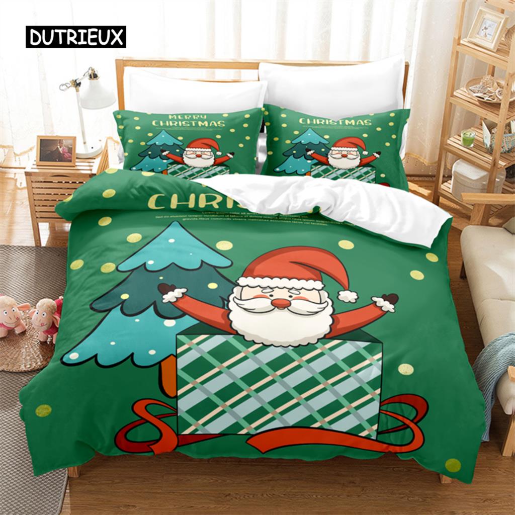 Christmas Snowman Bedding Set Duvet Cover Set 3d Bedding Digital Printing Bed Linen Queen Size Bedding Set Fashion Design