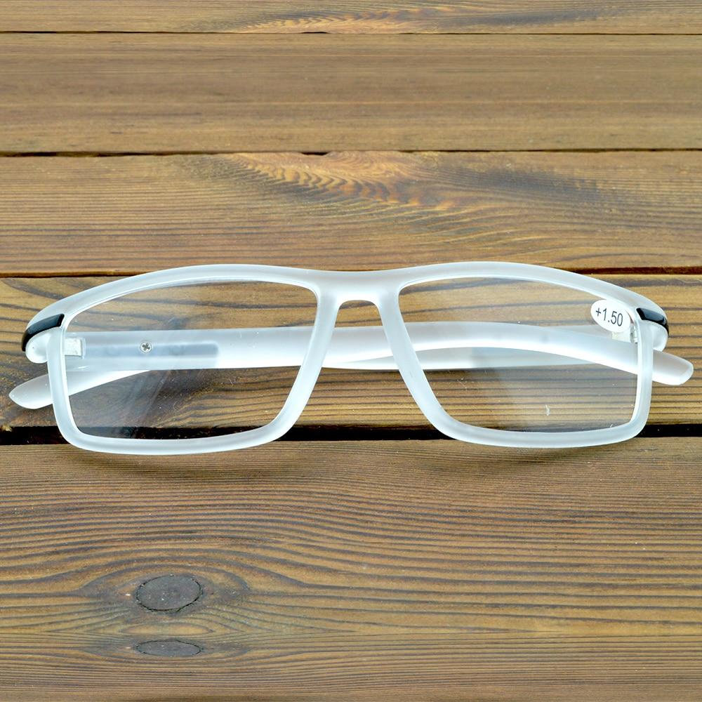 Спортивные удобные контактные очки для чтения белого и черного цвета для мужчин и женщин +0,75 +1 +1,25 +1,5 +1,75 +2 от +2,5 до +4