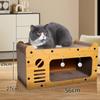 Giznzg Точилка для кошачьих когтей Картонный домик для кошек Когтеточка для кошек Картонный домик Точилка для кошачьих когтей Кровать для кошек Вентиляция Прочная мебель для снятия стресса