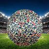 Футбольный мяч Football United F.C, размер 5, с принтом. Износостойкий футбольный мяч из ПУ для матчей, тренировок и ежедневной практики. Подарок на день рождения для футбольных фанатов