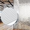 Mini Square Mirrors Mosaic Wall Sticker Tiles Mirror Wall Stickers Mosaic Glass Ball Light Background Wall Splicing Decor Patch