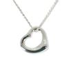 [Used] TIFFANY 925 Open Heart Pendant/Necklace/g523-14