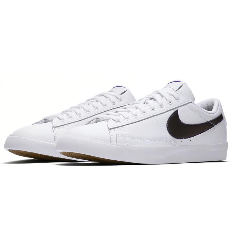 Nike Blazer Low Prm SU19 'White' Sneakers Skateboard Shoes BQ7460-100